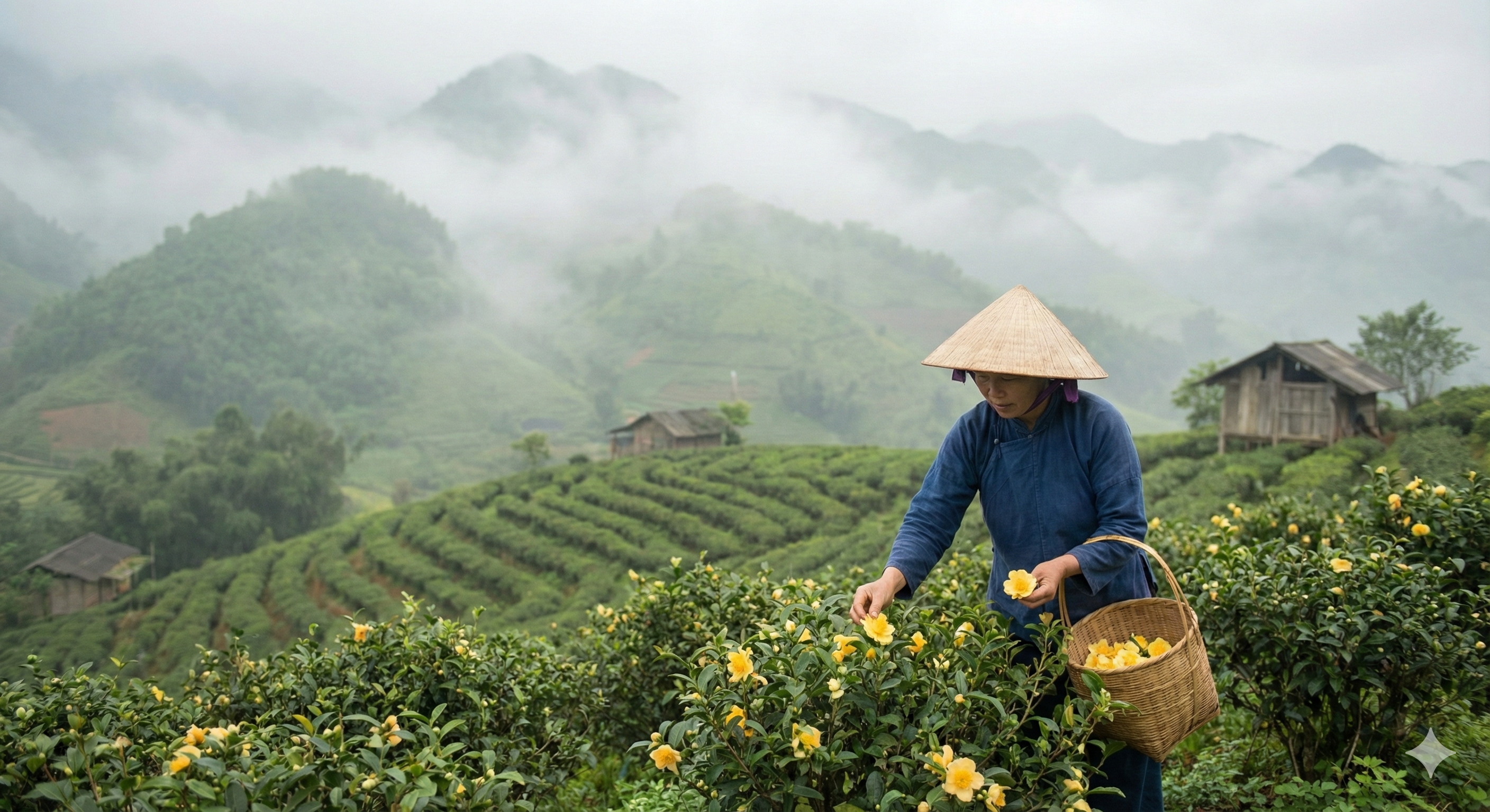 Misty Tea Garden in Quang Ninh